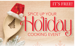 spice up your holiday graphic