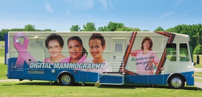 mammography truck