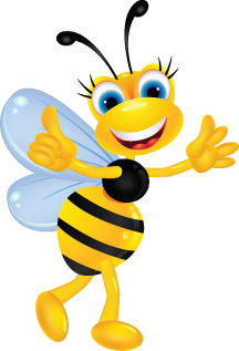 cartoon bee