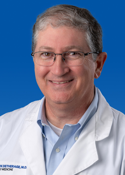 Mark Detherage, M.D., vice president, chief medical officer for outpatient & integrated practices